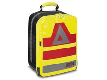 Charger l&#39;image dans la galerie, Imagen de la mochila de emergencia Rapid Response amarilla de PAX
