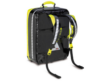 Cargar imagen en el visor de la galería, Imagen de la mochila de emergencia Wasserkupe imantada de PAX amarilla parte trasera

