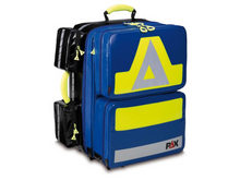 Cargar imagen en el visor de la galería, Imagen de la mochila de emergencia imantada Wasserkuppe L-ST-FT2 de PAX azul
