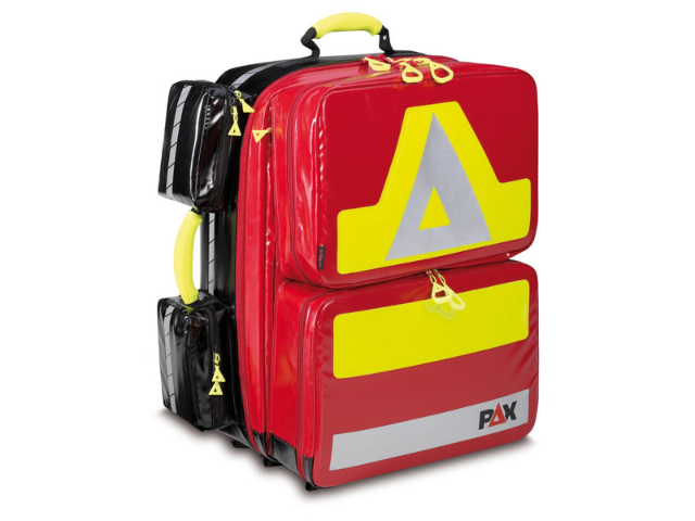 Imagen de la mochila de emergencia imantada Wasserkuppe L-ST-FT2 de PAX roja