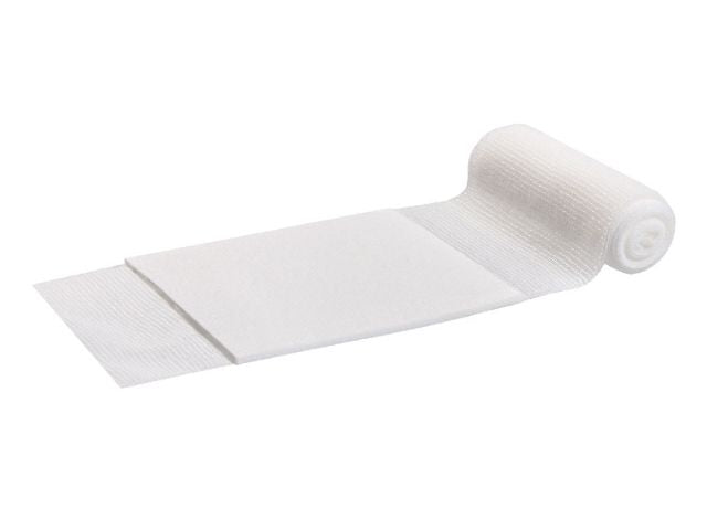 Imagen del paquete de vendas con compresa Dermacare talla M de Söhngen