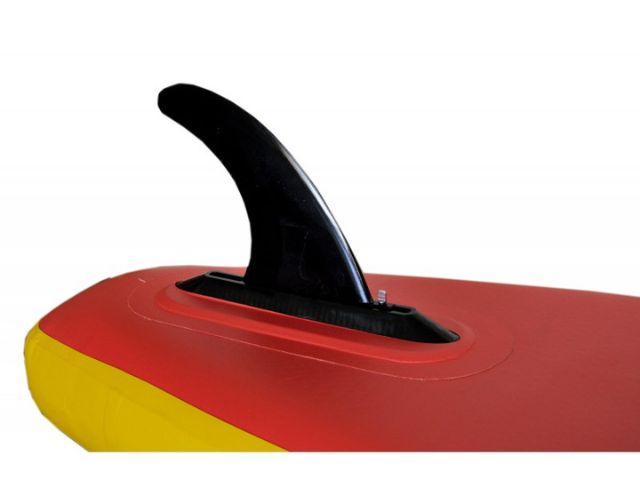 Imagen de Tabla de rescate hinchable amarilla y roja Lifeguard Pro