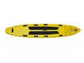 Imagen de Tabla de rescate hinchable amarilla y roja Lifeguard Pro