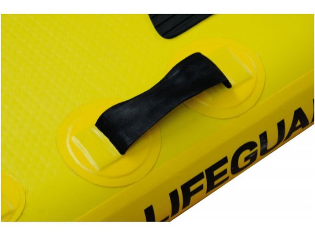 Imagen de Tabla de rescate hinchable amarilla y roja Lifeguard Pro