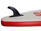 Imagen de Tabla de rescate hinchable roja y blanca Lifeguard Pro