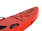 Imagen de Tabla de rescate hinchable roja y blanca Lifeguard Pro