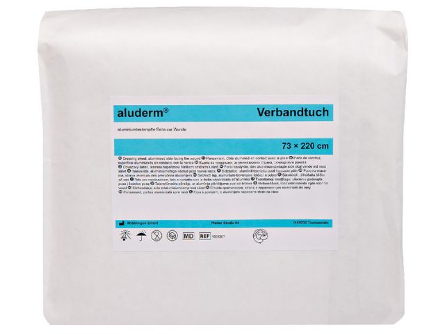 Imagen de la toallita Aluderm de Söhngen de 73x220 cm