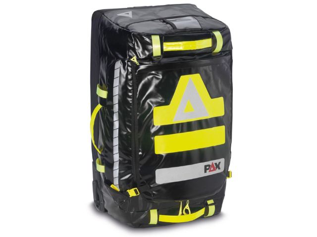 Imagen del trolley táctico para viaje de PAX color negro