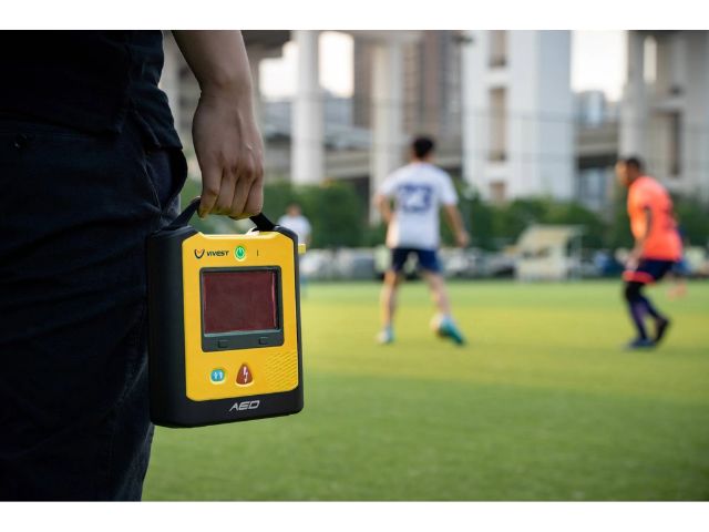 Imagen del Desfibrilador Semiautomático Vivest A3