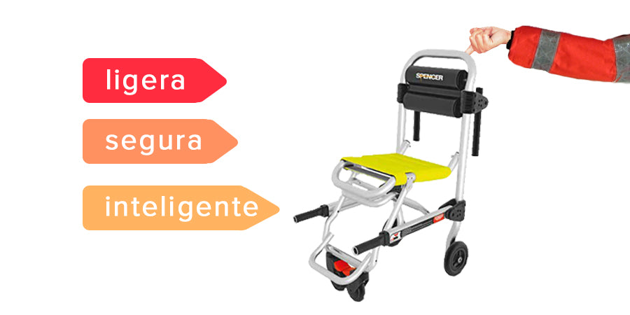 Imagen de la silla Spencer 4BELL con sus características más destacadas