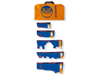 Imagen del set de férulas rígidas Blue Splint con bolsa