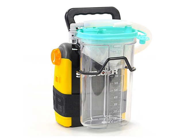 Imagen del aspirador de secreciones Jet Compact 300D con vaso de secreciones
