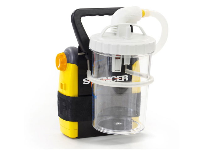 Imagen del aspirador de secreciones Jet Compact 300D con vaso de aspiraciones