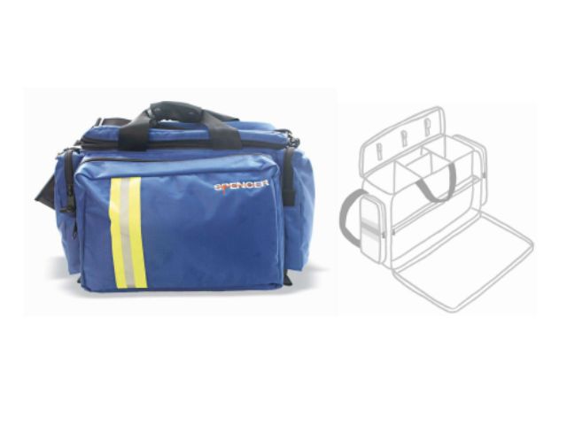 KIT DE PRIMEROS AUXILIOS CON BLUE BAG HP