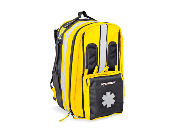 Imagen de la mochila profesional Mark Pro amarilla y negra