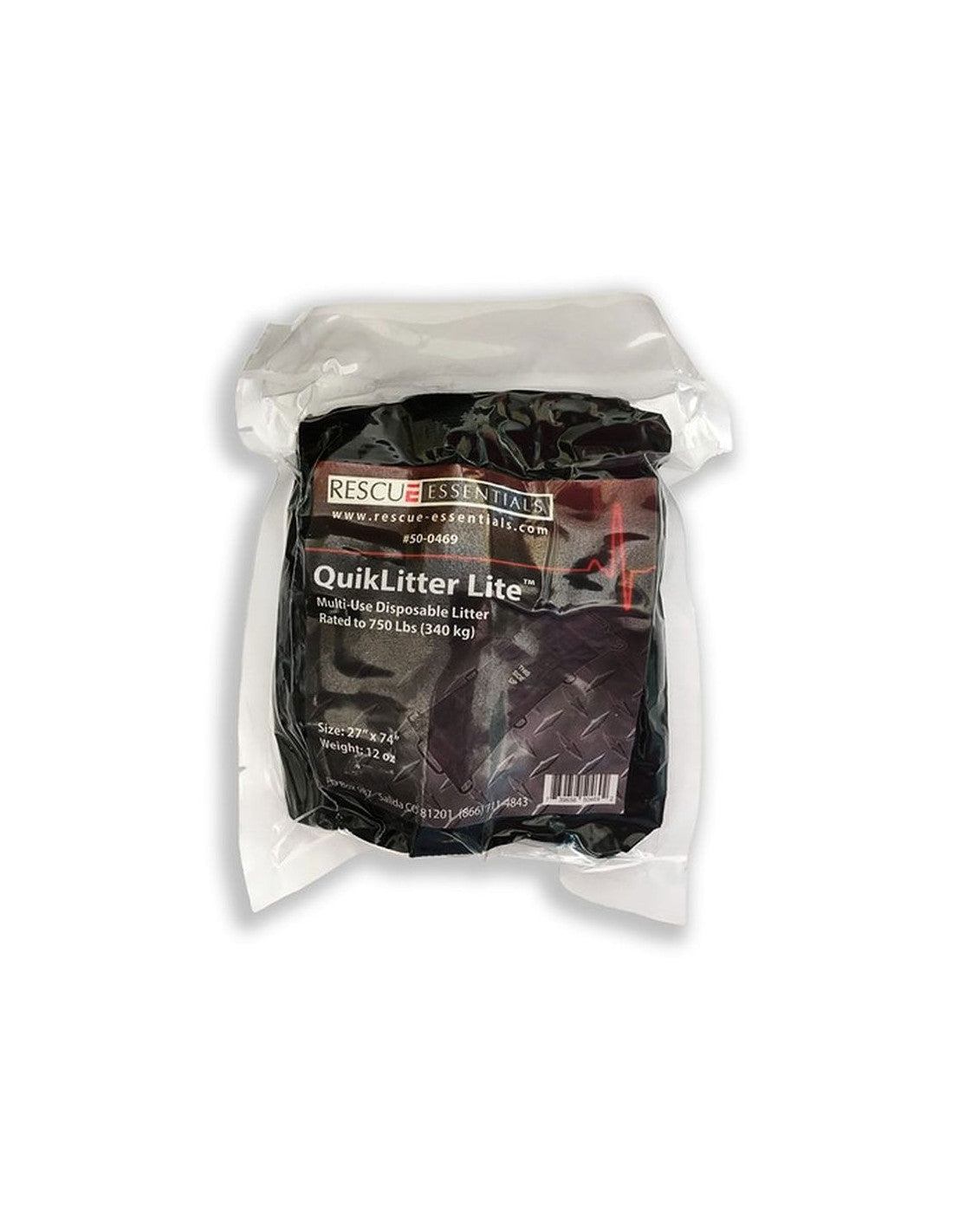 Quicklitter™ Lite Camilla de Emergencias y Rescate Compacta y Ligera *Envasada al vacío