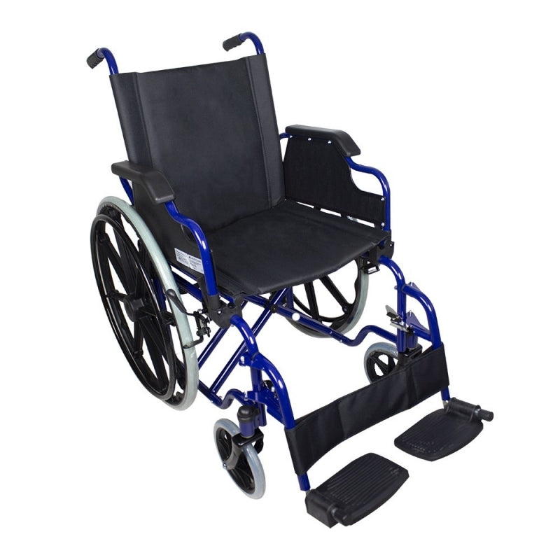 Cadeira de rodas dobrável Giralda rodas grandes apoios de braços dobráveis ​​ortopédicos