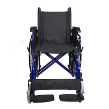 Carregar imagem no visualizador da galeria, Cadeira de rodas dobrável Giralda rodas grandes apoios de braços dobráveis ​​ortopédicos
