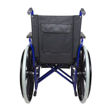 Carregar imagem no visualizador da galeria, Cadeira de rodas dobrável Giralda rodas grandes apoios de braços dobráveis ​​ortopédicos
