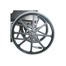 Cargar imagen en el visor de la galería, Silla de ruedas plegable giralda ruedas grandes reposabrazos abatibles ortopédica
