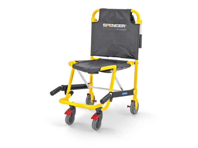 Imagen de la silla de transporte Spencer 425 amarilla