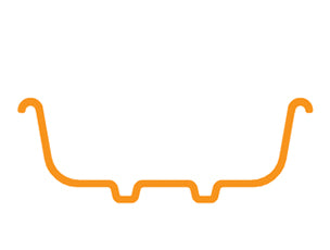 El polietileno de alta densidad modelado con esta tecnología tiene una consistencia del espesor mucho más alta y constante que aquella obtenida con otras formas de moldeado: la ventaja se hace evidente en los ángulos, en las curvas y en el fondo, donde los demás bastidores resultan más frágiles. 
