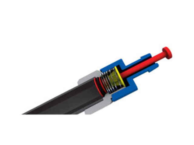 Imagen de la válvula de la férula de vacío Res-Q-Splint Plus
